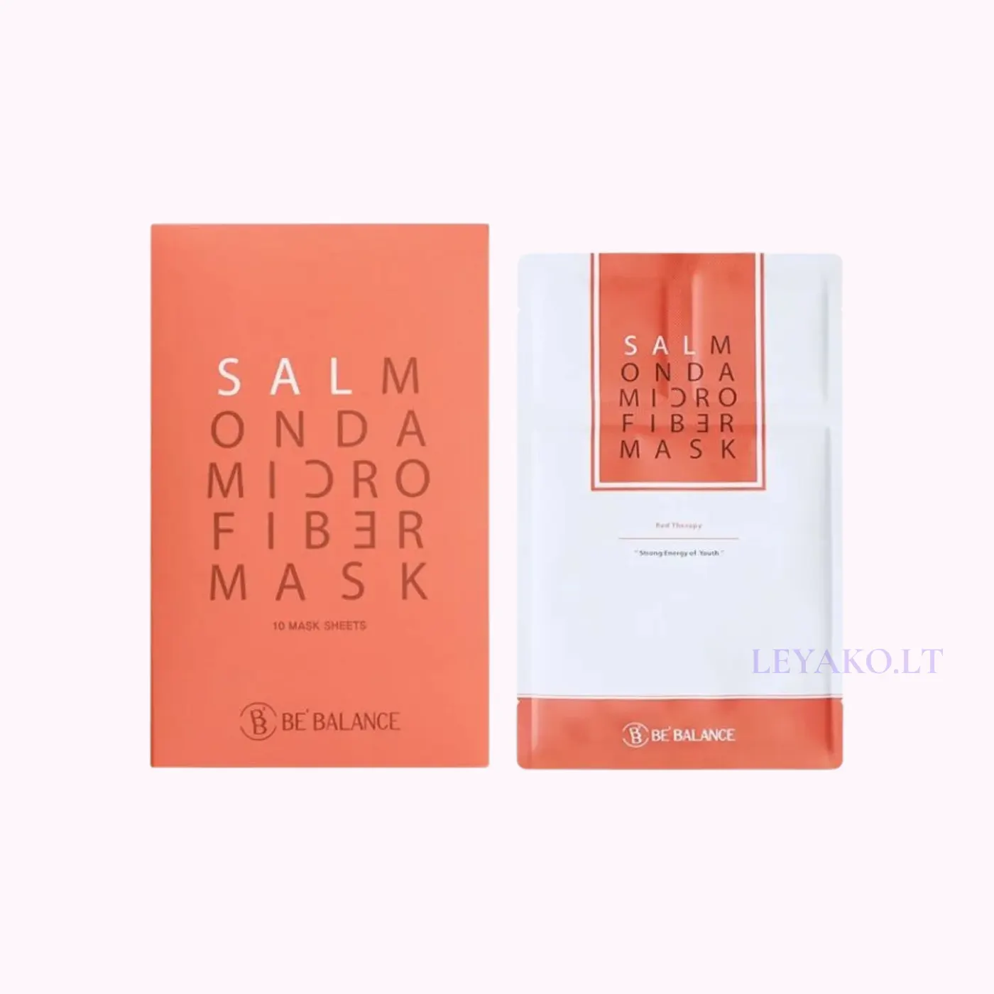 BE BALANCE Salmon DA Micro Fiber Mask 3 Steps