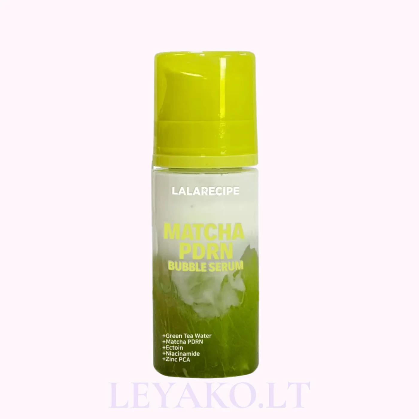 LALARECIPE Matcha PDRN Bubble Serum/ сыворотка с PDRN и зелёным чаем 95мл