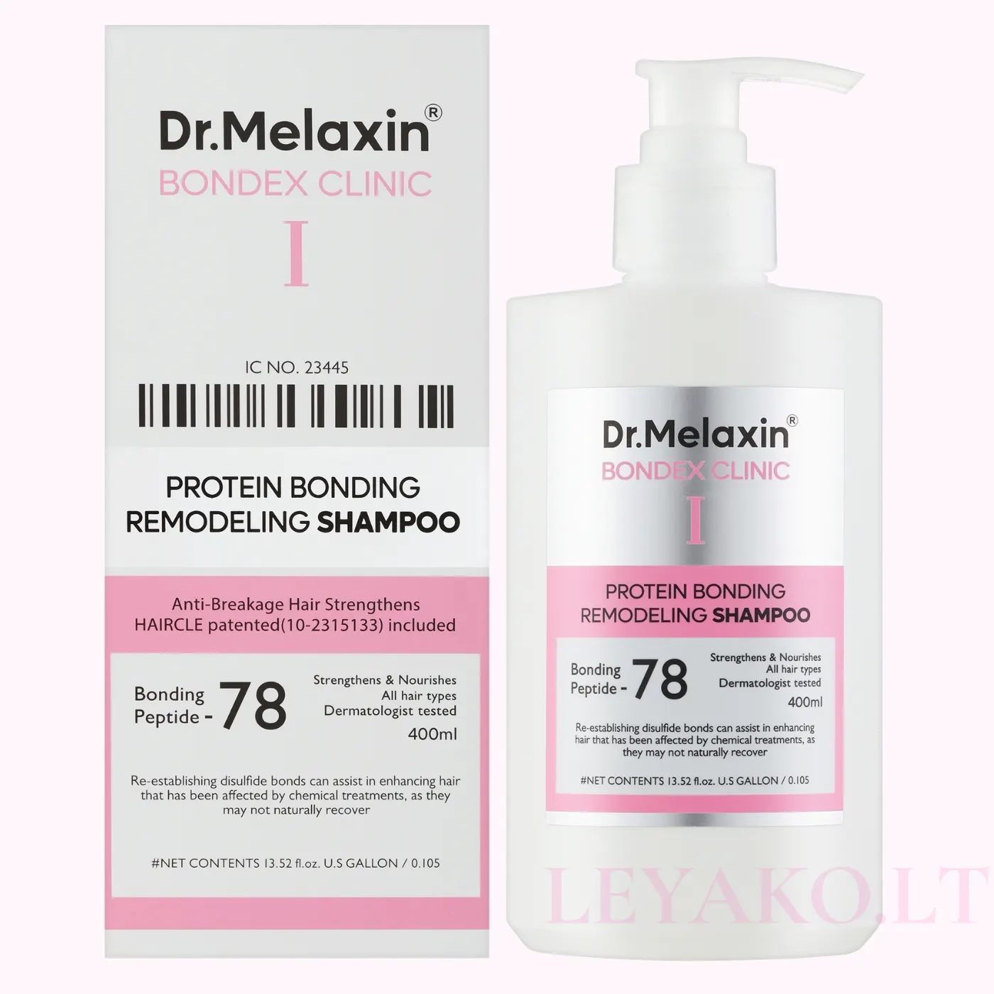 Dr. Melaxin Bondex Protein Bonding Remodeling Shampoo 400ml
