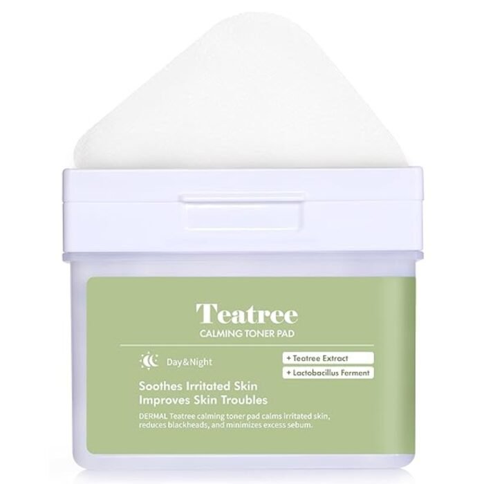DERMAL TeaTree Calming Toner Pad