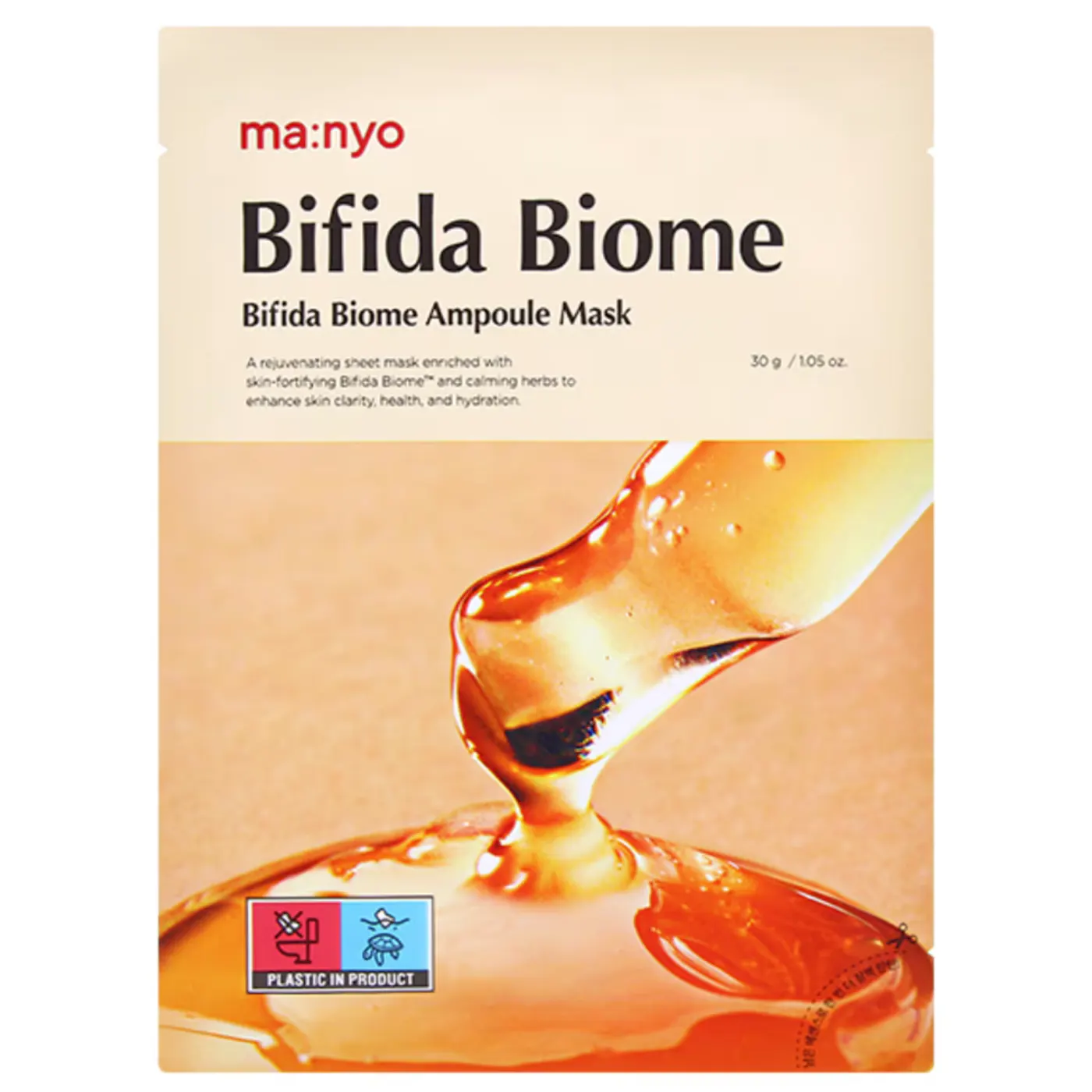 Manyo Bifida Biome Ampoule Mask 30 g - Vaizdas 5