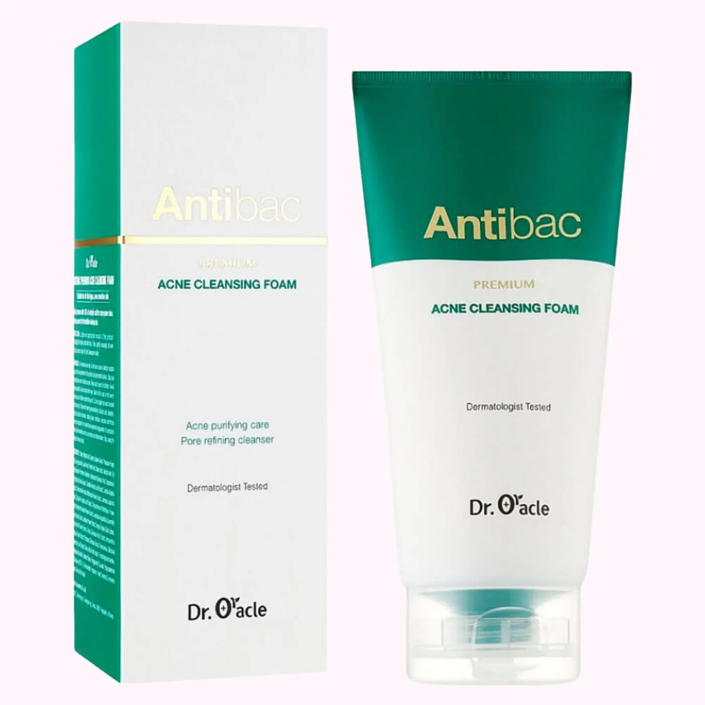 DR. ORACLE Antibac Premium Acne Cleansing Foam 180ml - Vaizdas 4