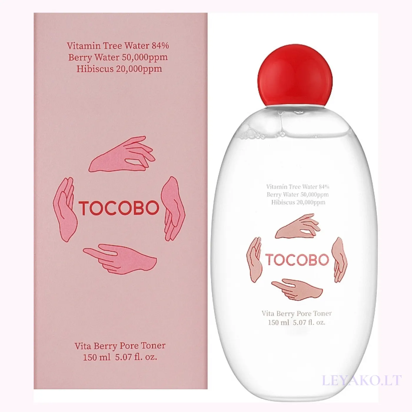 Tocobo Vita Berry Pore Toner/ Ягодный тонер для сужения пор и ровной текстуры кожи 150мл