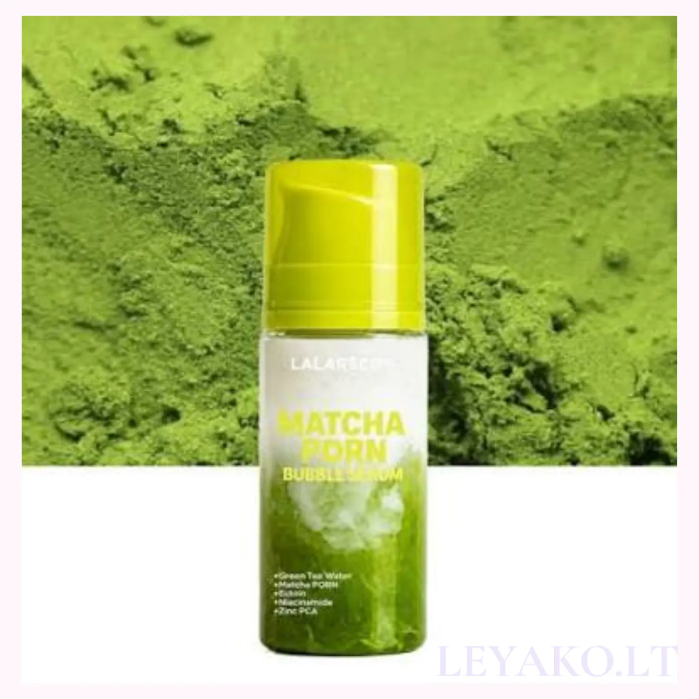 LALARECIPE Matcha PDRN Bubble Serum/ сыворотка с PDRN и зелёным чаем 95мл — изображение 2