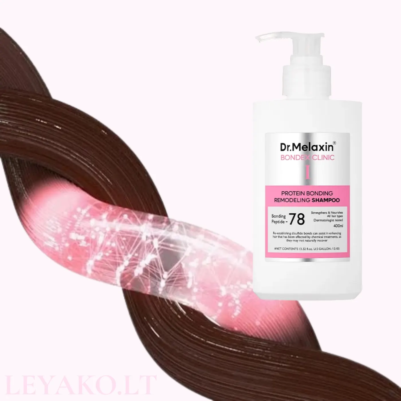 Dr. Melaxin Bondex Protein Bonding Remodeling Shampoo 400ml — изображение 3