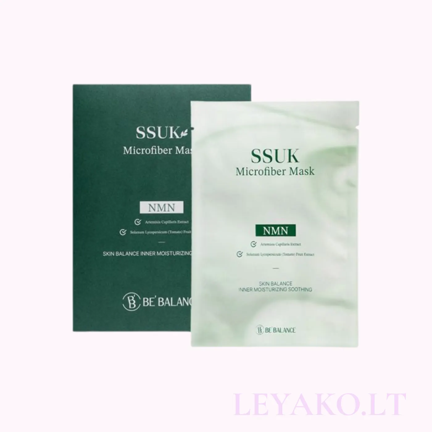 BE BALANCE SSUK Microfiber NMN Mask - Vaizdas 3