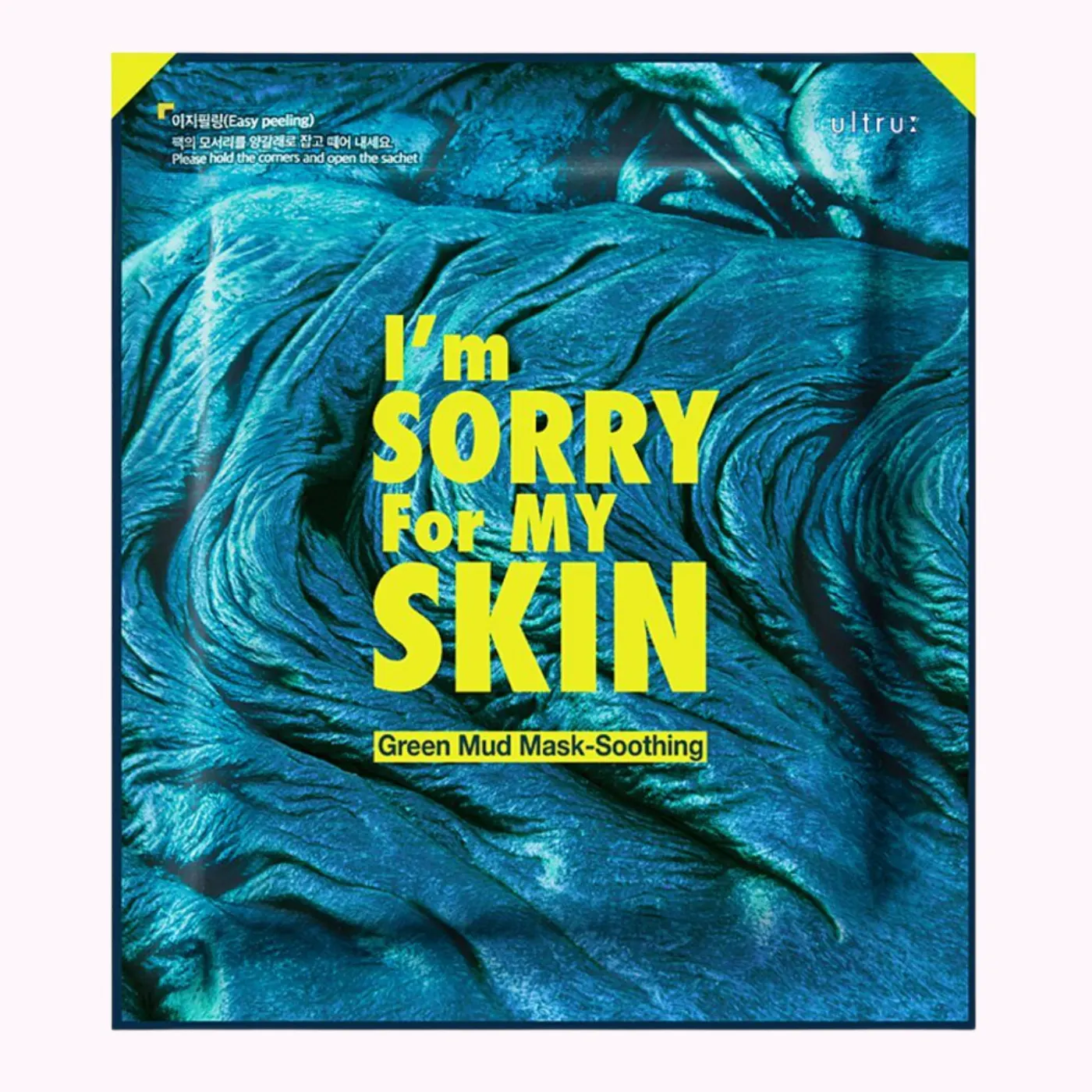 I'm Sorry for My Skin Green Mud Mask - Soothing