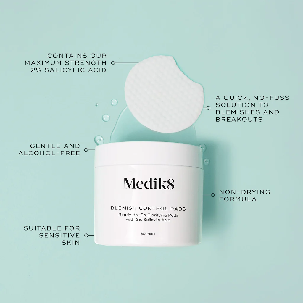 Medik8 Blemish Control Pads 60 vnt - Image 3