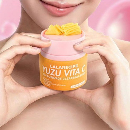 Lalarecipe YUZU Vita C 3in1 Gommage Cleansing Balm 50ml - Image 2