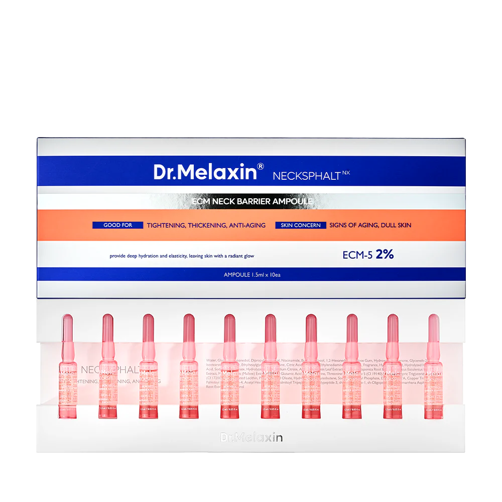 Dr. Melaxin Nexcksphalt ECM Neck Barrier Ampoule 1.5ml x 10pcs