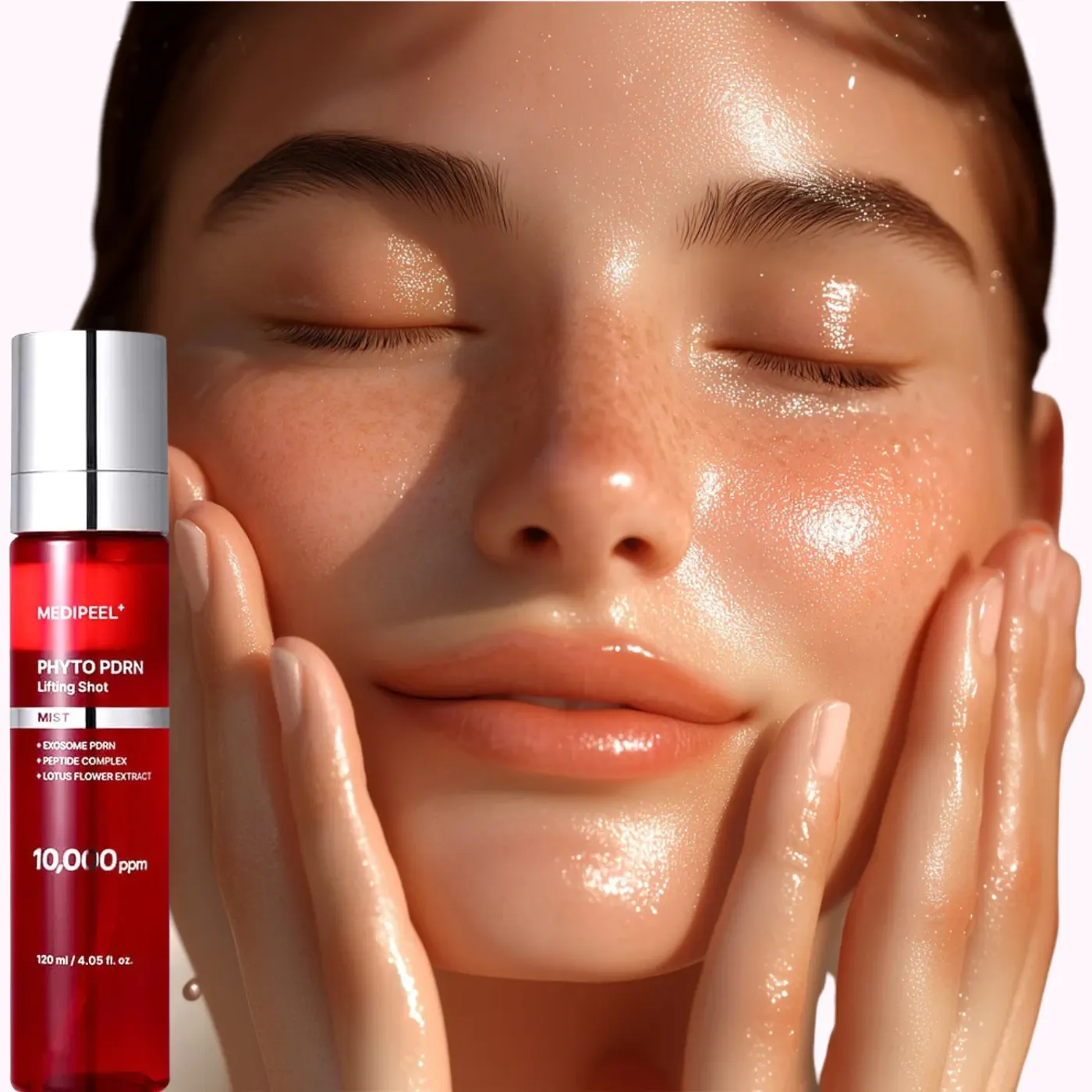 Medi Peel Phyto Exosome PDRN Lifting Shot Mist/ Омолаживающий лифтинг-мист для сияния кожи 120мл — изображение 2