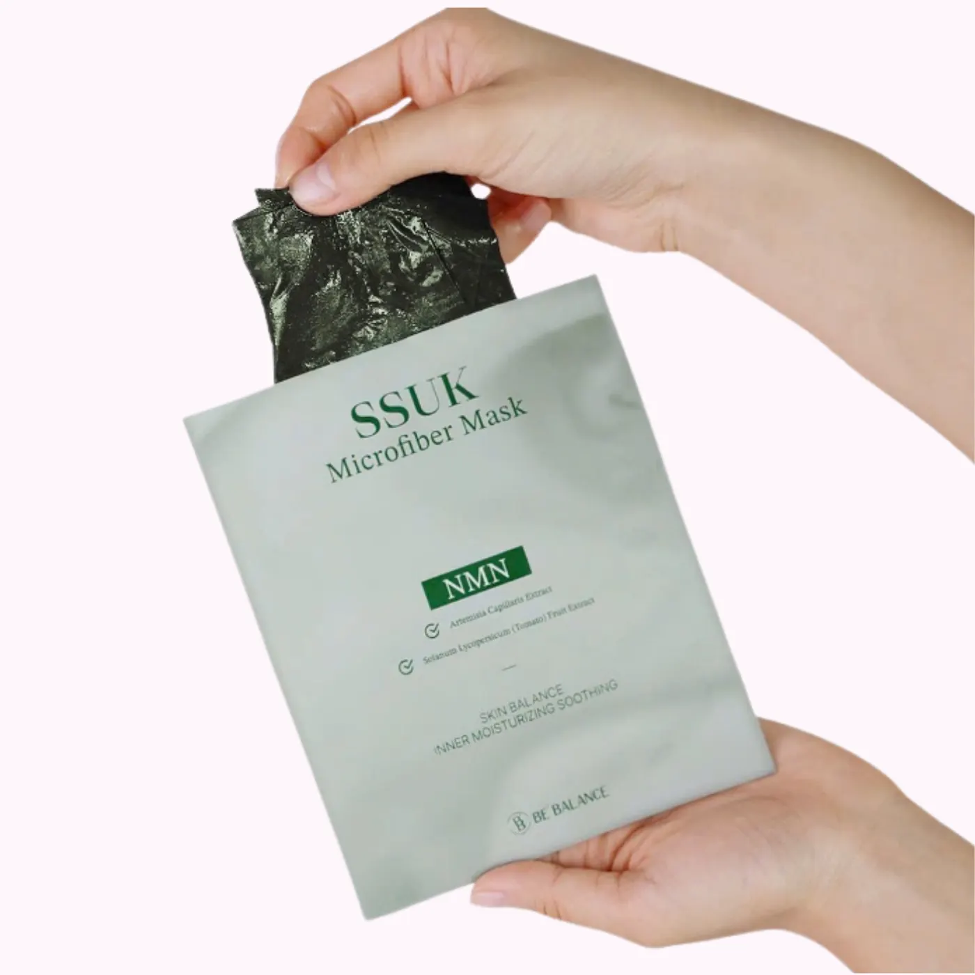 BE BALANCE SSUK Microfiber NMN Mask - Vaizdas 4
