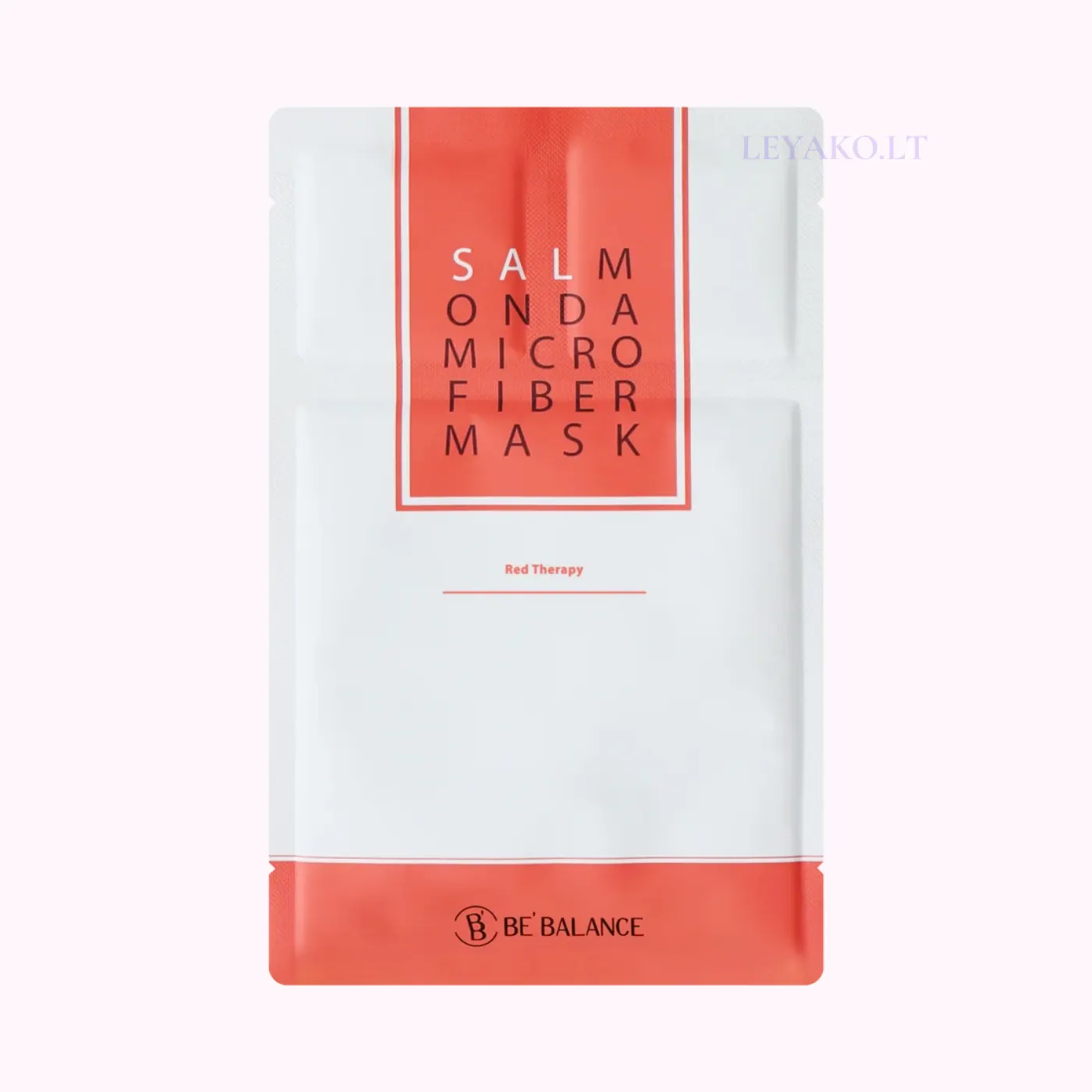 BE BALANCE Salmon DA Micro Fiber Mask 3 Steps - Vaizdas 4