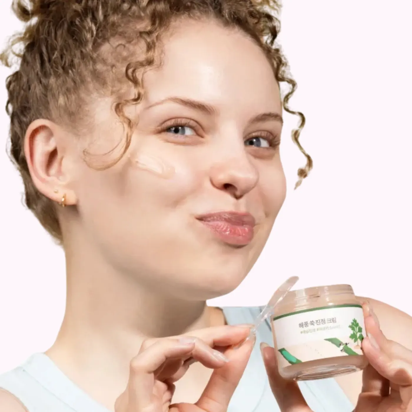 Round Lab Mugwort Calming Cream 80ml - Vaizdas 3
