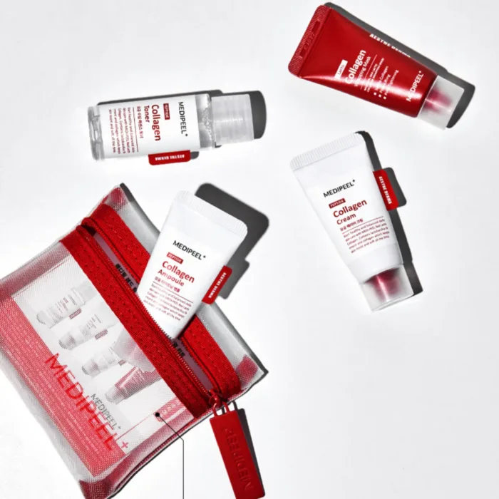 MEDI PEEL Red Lacto Collagen Skin Care Trial Kit 4pcs - Image 2