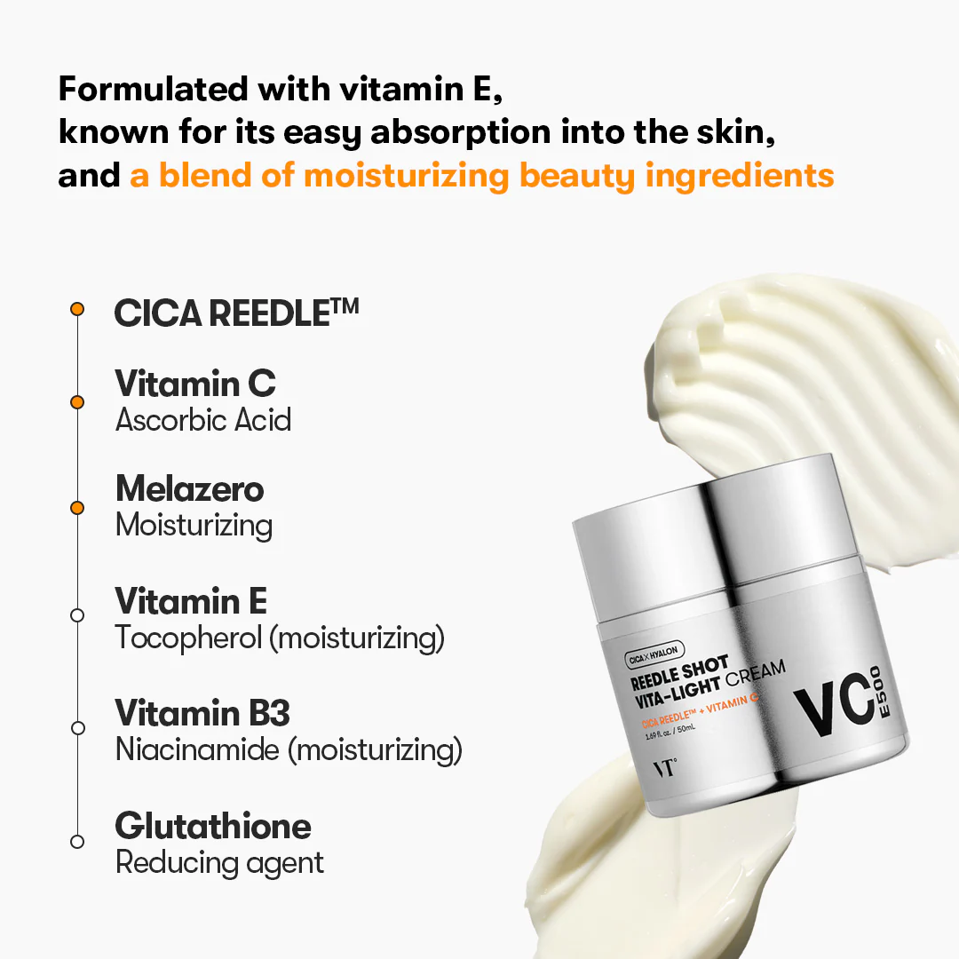 VT Cosmetics Reedle Shot Vita-Light Cream 50ml — изображение 3