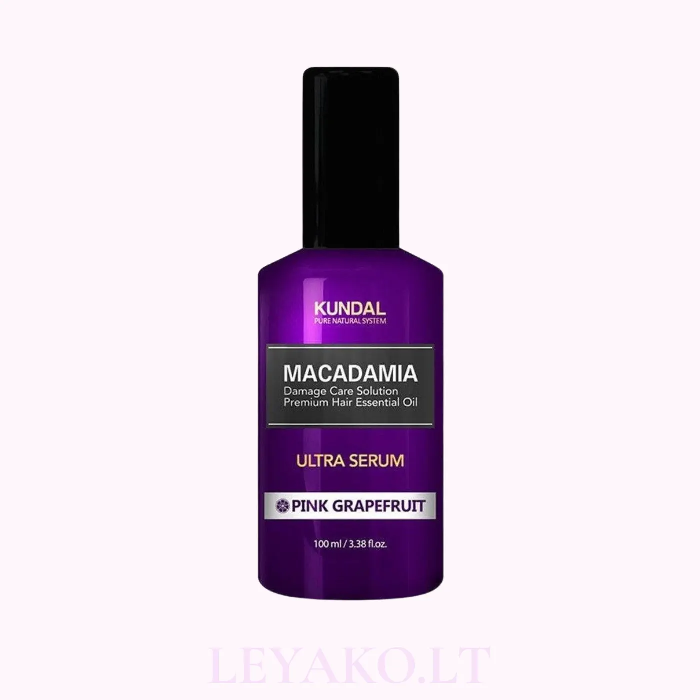 KUNDAL Macadamia Ultra Hair Serum Pink Grapefruit/ Сыворотка против пушения для волос «Розовый грейпфрут» 100мл — изображение 2