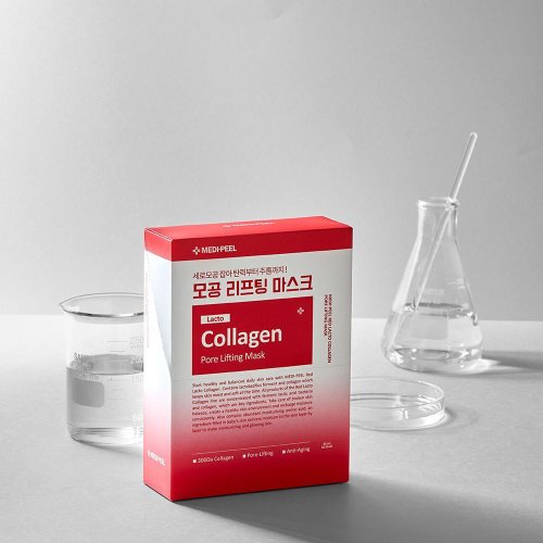 Medi Peel Red Lacto Collagen Pore Lifting Mask - Image 2