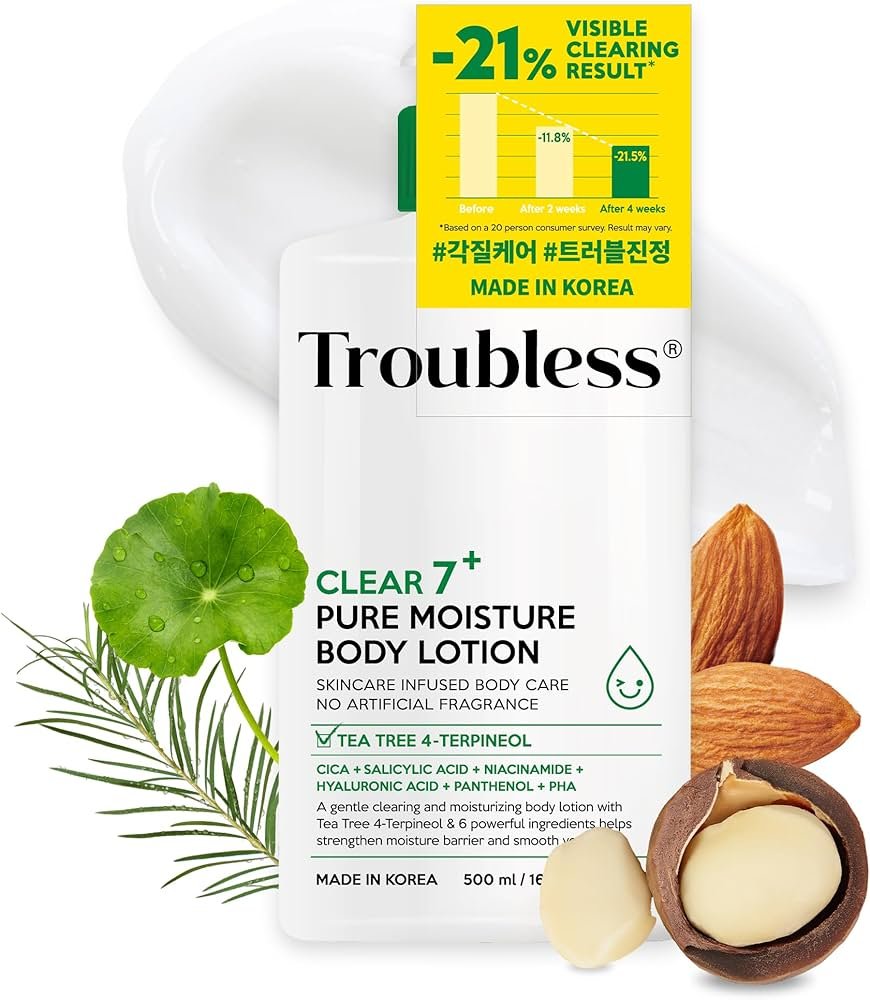 Troubless Clear 7 Plus Pure Moisture Body Lotion 500ml