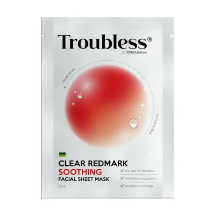 Troubless CLEAR REDMARK SOOTHING FACIAL SHEET MASK