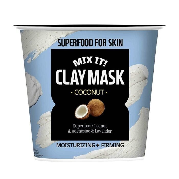 FarmSkin Superfood For Skin Mix It Clay Mask Coconut 37 ml