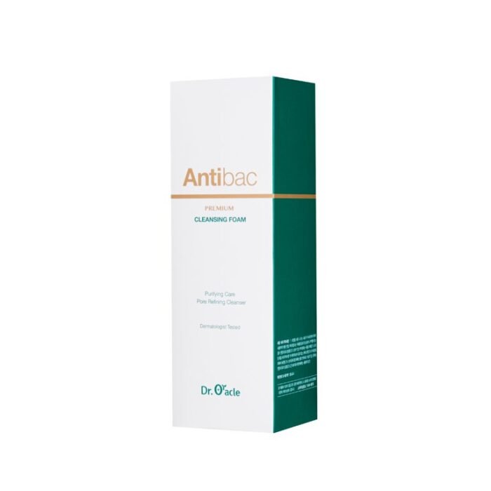 DR. ORACLE Antibac Premium Acne Cleansing Foam 180ml - Image 4