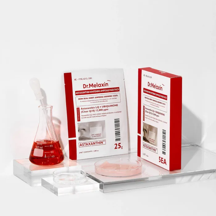 Dr. Melaxin Astaxanthin Whitening Ampoule Mask - Image 2