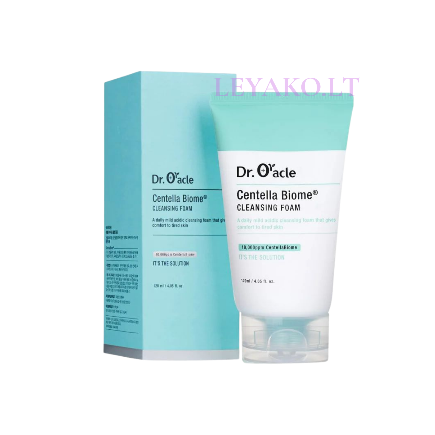 DR. ORACLE CentellaBiome Cleansing Foam 120ml - Image 2