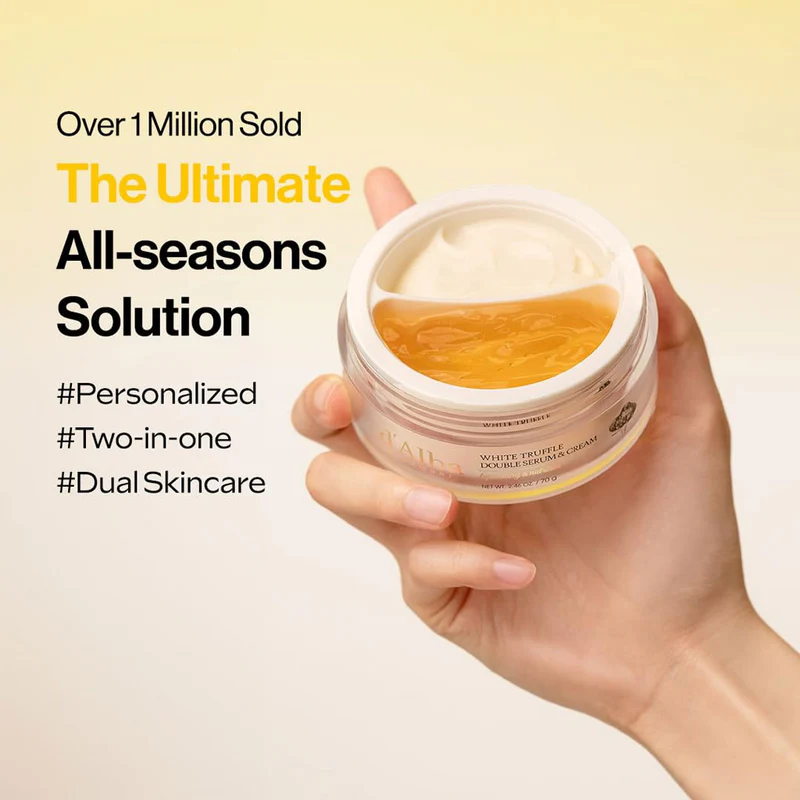 dAlba White Truffle Double Serum & Cream 70ml - Image 2