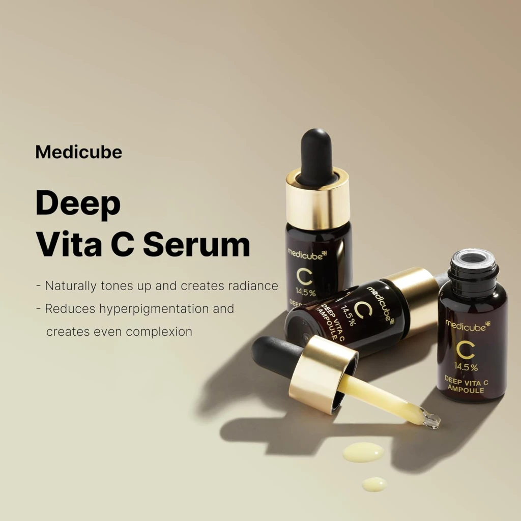 Medicube Deep Vita C Ampoule 2.0 (3×10 ml) - Image 4
