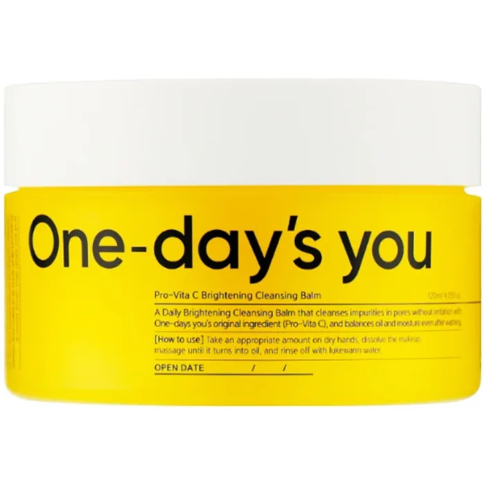 ONE DAYS YOU PRO VITA-C BRIGHTENING CLEANSING BALM