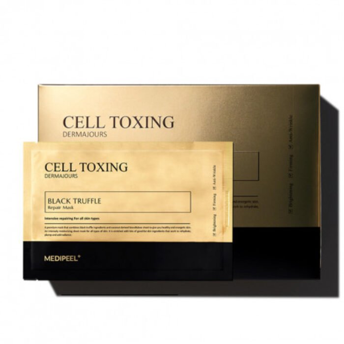 MEDI PEEL Cell Toxing Dermajours Black Truffle Repair Mask - Image 3