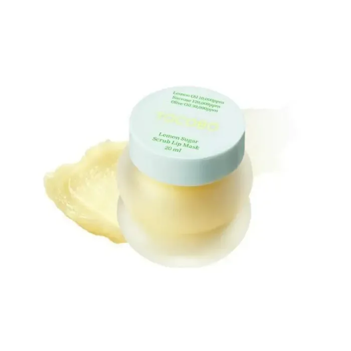 Tocobo Lemon Sugar Scrub Lip Mask 20ml - Image 2