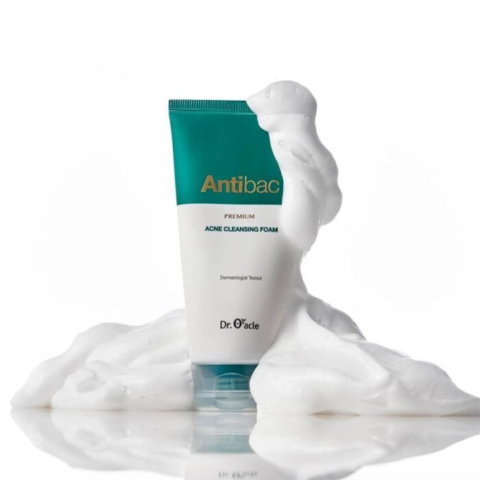 DR. ORACLE Antibac Premium Acne Cleansing Foam 180ml - Image 2