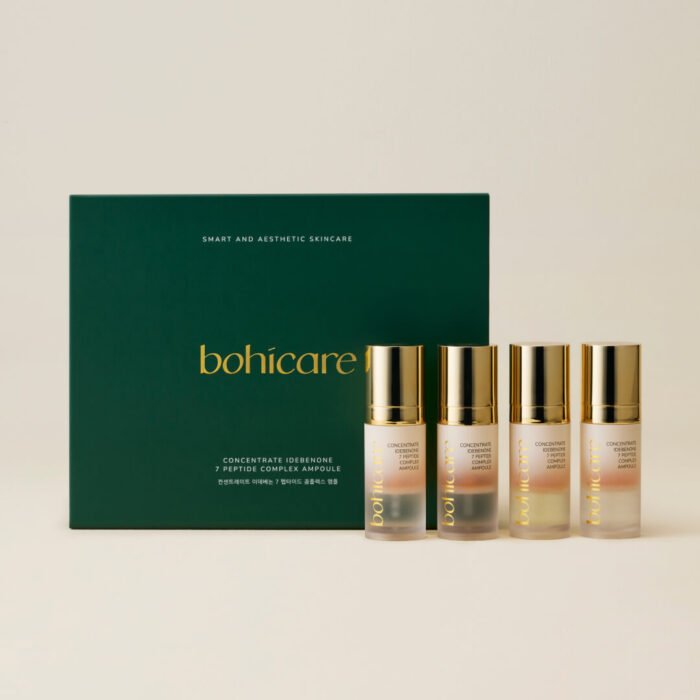 Bohicare Concentrate Idebenone 7 Peptide Complex Ampoule 4pcs*8ml