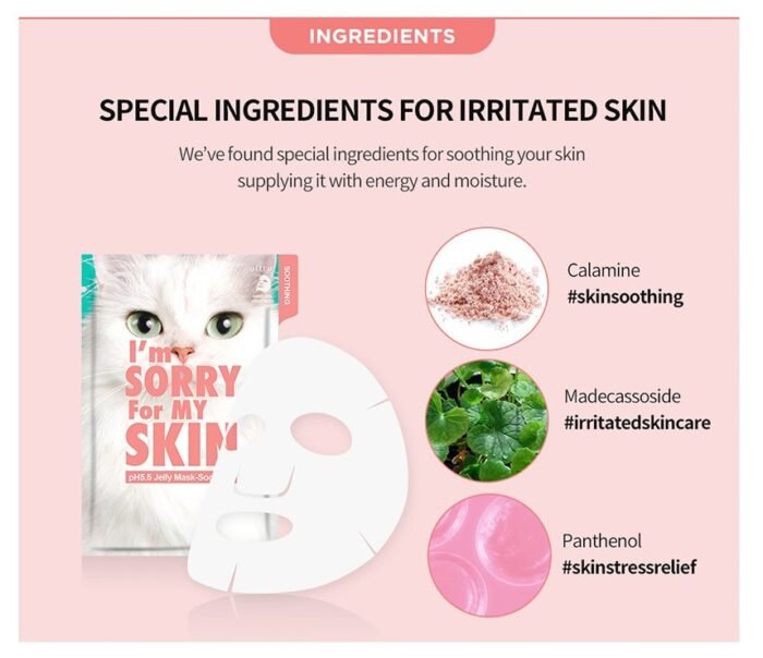I'm Sorry For My Skin pH5.5 Jelly Mask Soothing - Image 2