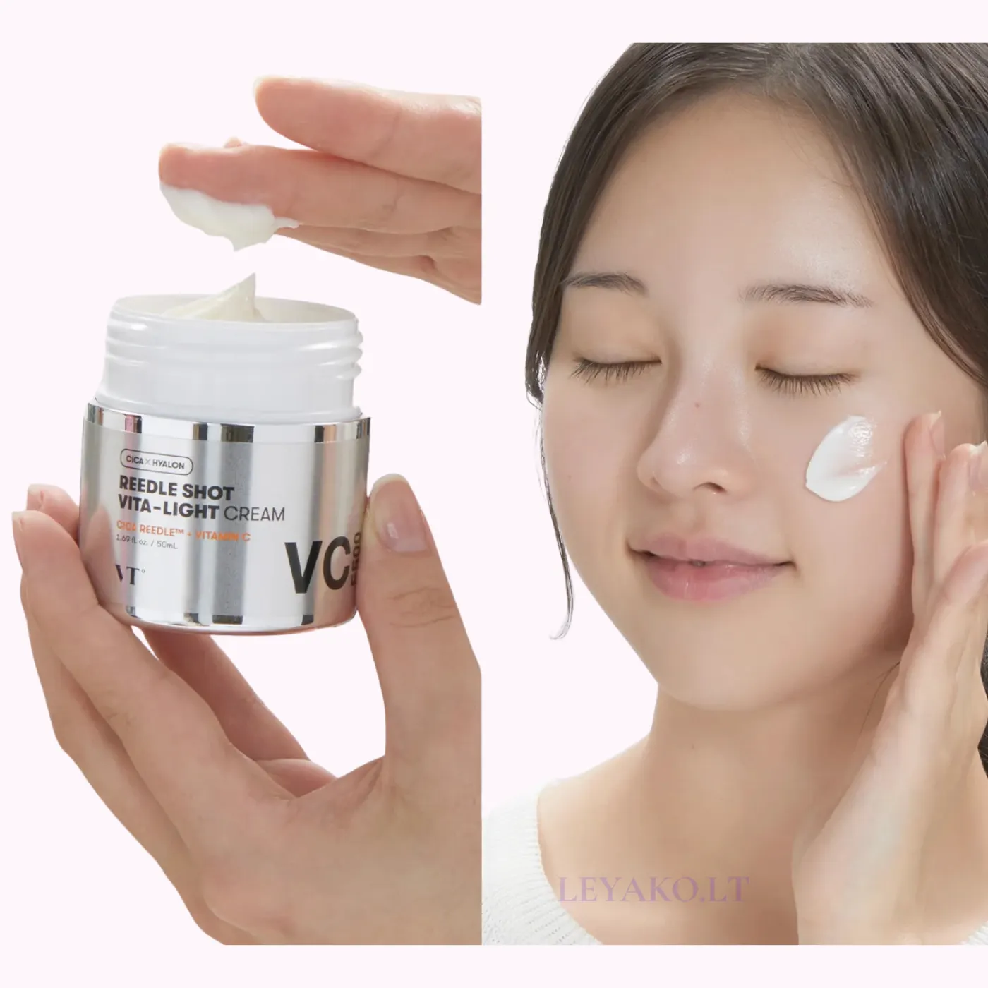 VT Cosmetics Reedle Shot Vita-Light Cream/ крем со спикулами против тусклости и пигментации 50мл — изображение 3
