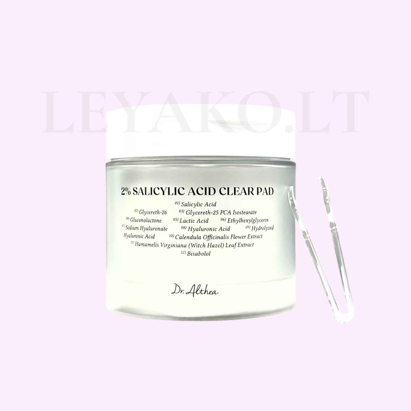 Dr. Althea 2% Salicylic Acid Clear Pad 65pcs