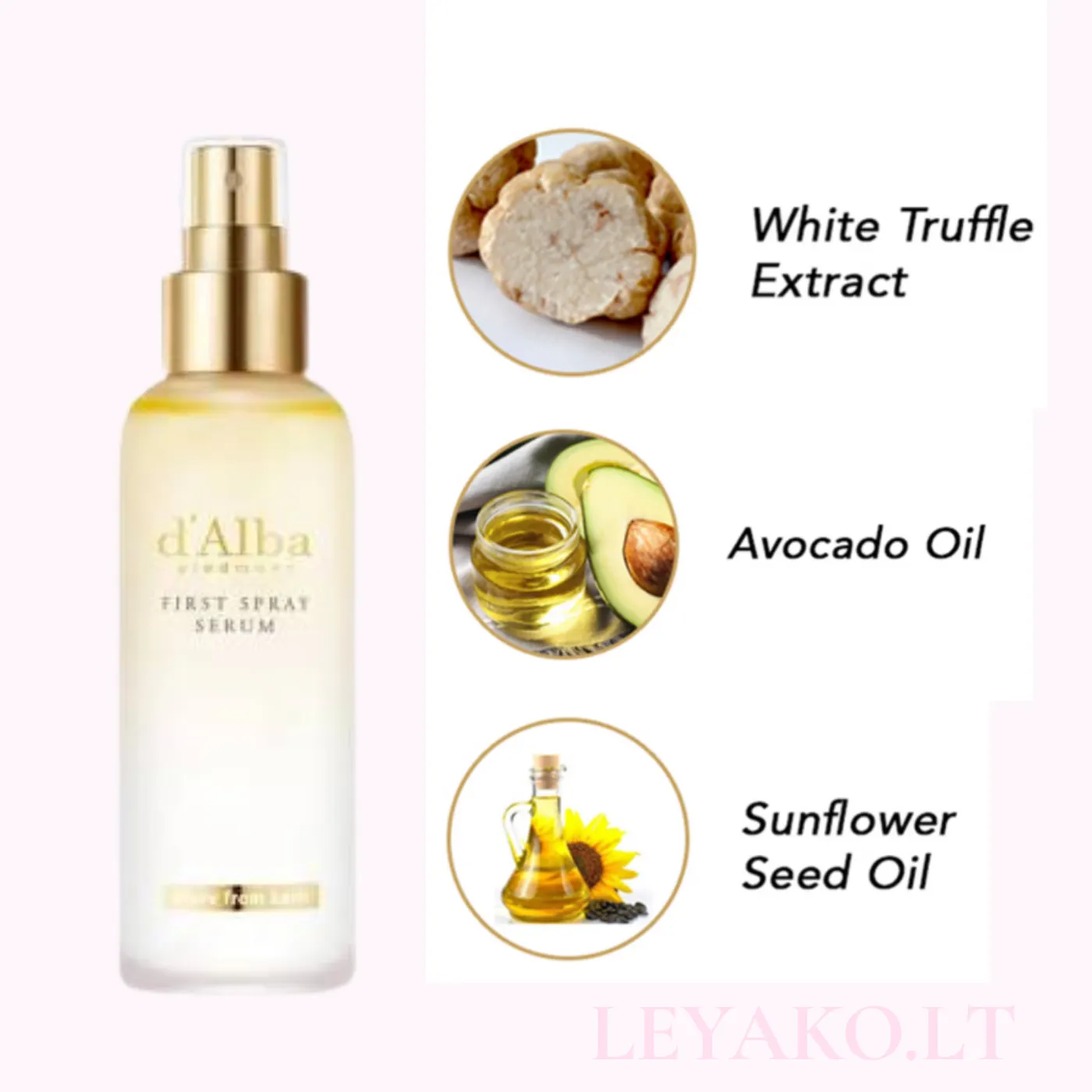 dAlba White Truffle First Spray Serum 50ml - Vaizdas 3