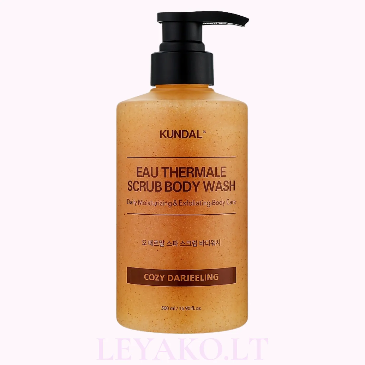 KUNDAL Eau Thermale Scrub Body Wash/ Скраб-гель для душа с увлажняющим эффектом 500мл