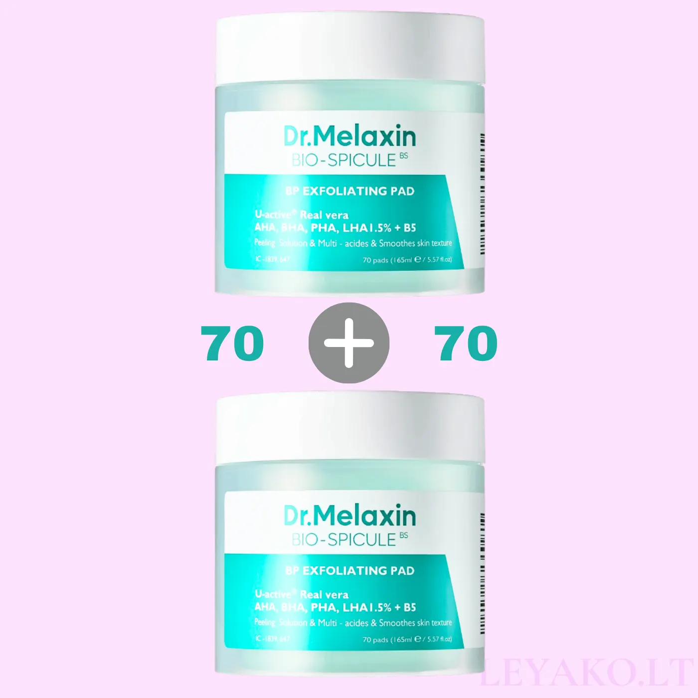Dr. Melaxin BP Exfoliating Pad 70pcs