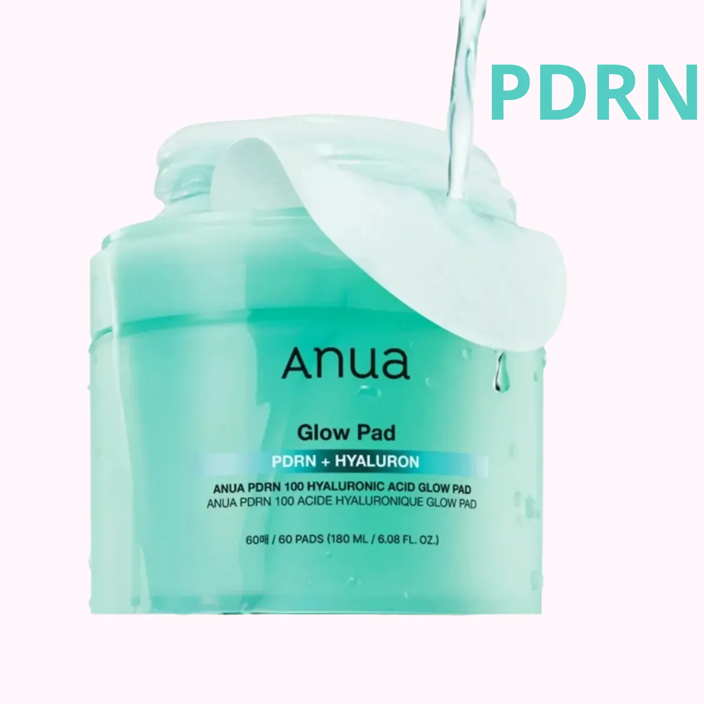 Anua PDRN 100 Hyaluronic Acid Glow Pad 60pcs