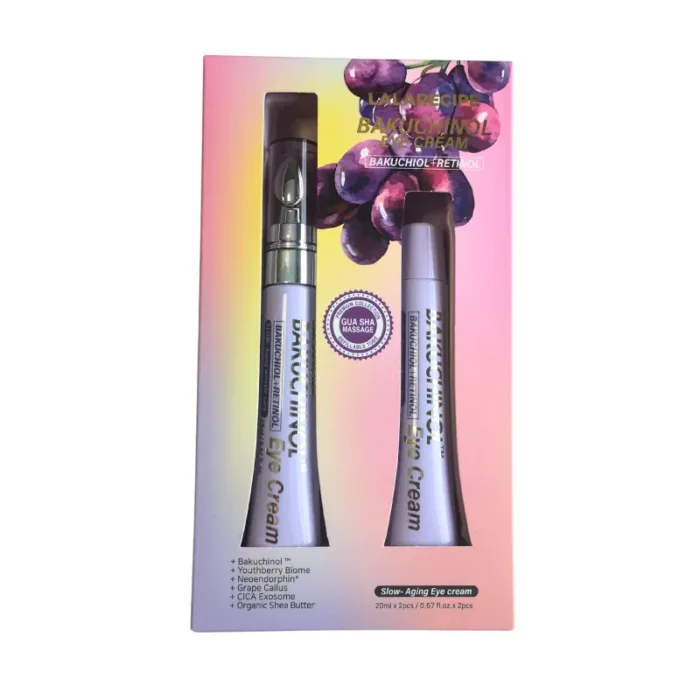 LALARECIPE bakuchinol eye cream 20 ml x 2 pcs