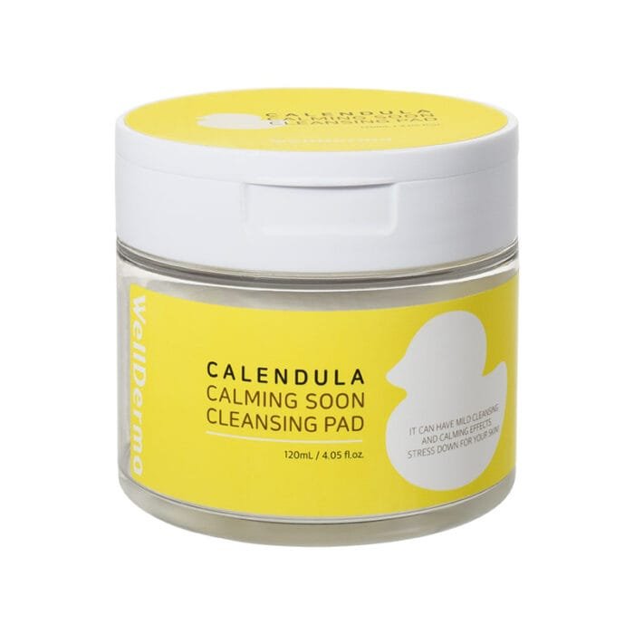 Wellderma Calendula Calming Soon Cleansing Pad 60pcs