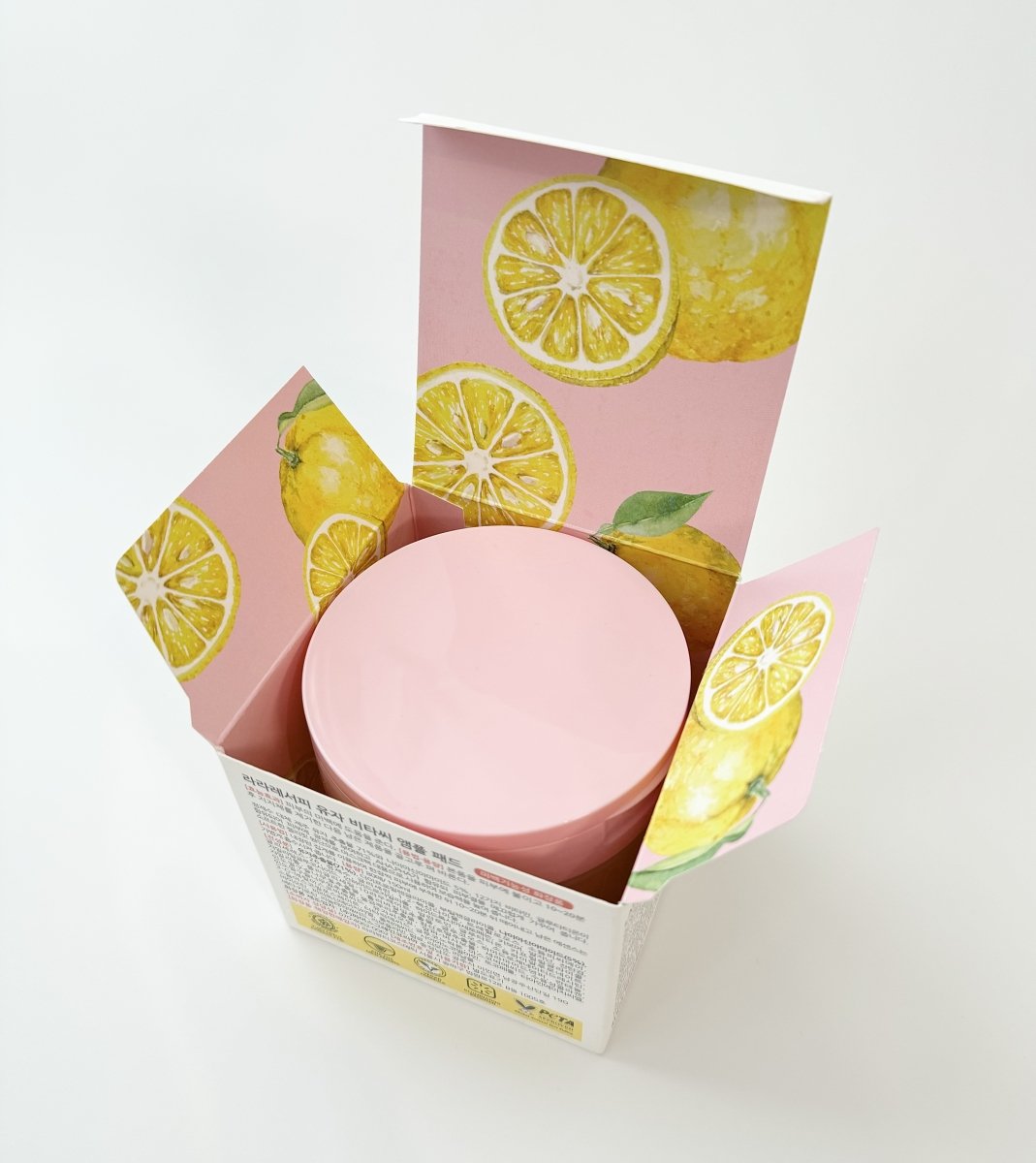 Lalarecipe Yuzu Vita C Ampoule Pad 80pads - Image 2